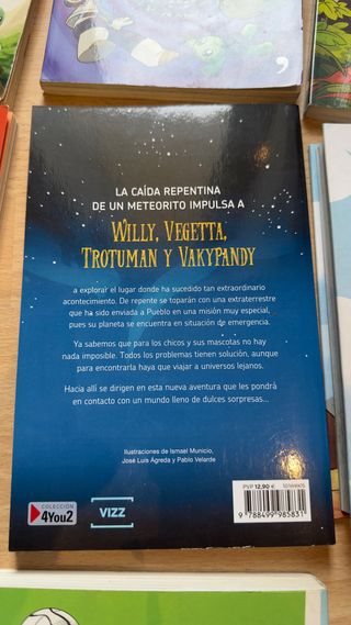 Lote de libros Wigetta + un libro de regalo