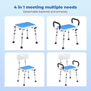 Careboda Silla de Ducha - Silla de baño para Perso