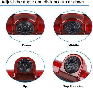 Cámara para visión Trasera en la luz de Freno para