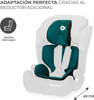 Kinderkraft COMFORT UP i-Size 75-150 cm, Silla coc