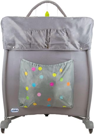 Asalvo Cuna de Viaje 4 en 1 – Doble Altura, Parque