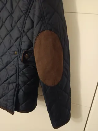 Cazadora Montepicaza azul acolchada