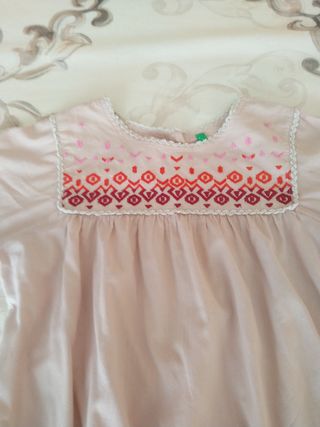 Camisa Benetton manga larga XXS