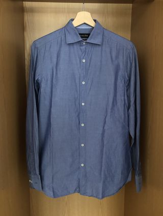 Camisa Massimo Dutti Azul