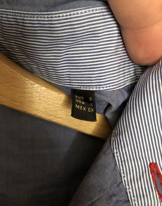 Camisa Massimo Dutti Azul