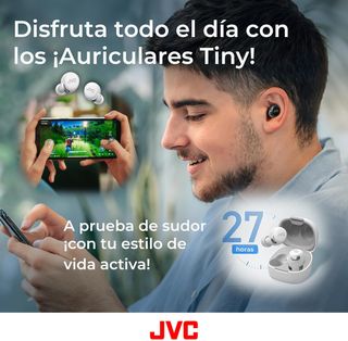 JVC Auriculares Inalambricos Bluetooth | 27 Horas