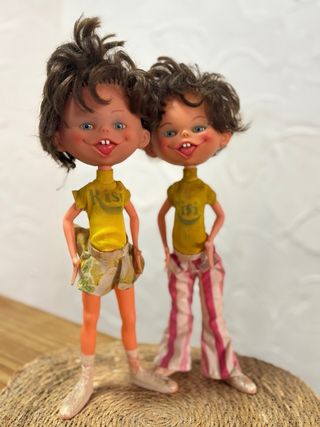 Pareja de muñecos Risi vintage