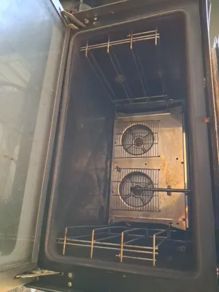 Horno industrial para pizzas y pan + soporte