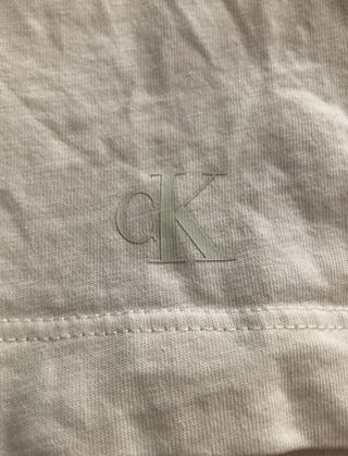 T-shirt Calvin Klein branca