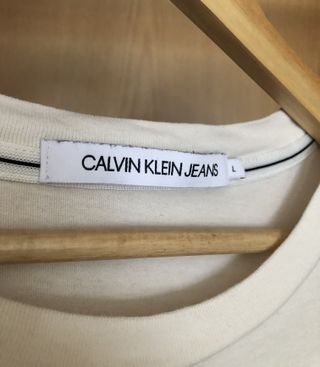 T-shirt Calvin Klein branca