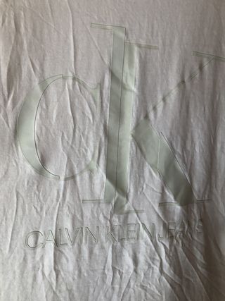 T-shirt Calvin Klein branca