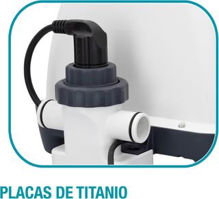 Intex 55250 - Clorador salino, Sistema de cloració