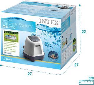 Intex 55250 - Clorador salino, Sistema de cloració
