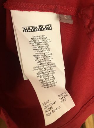 Polo Napapijri Vermelho