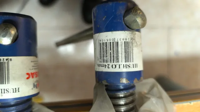 Husillos NUSA 24mm y 28mm x 400mm