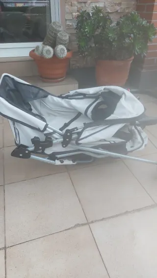 Carrito para mascotas plegable
