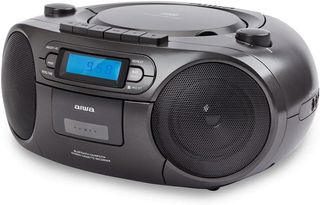 Aiwa BBTC-550BK Radio CD Bluetooth/USB/AUX/Casete