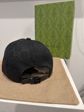 Gorra Gucci GG Negra