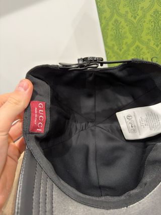 Gorra Gucci GG Negra