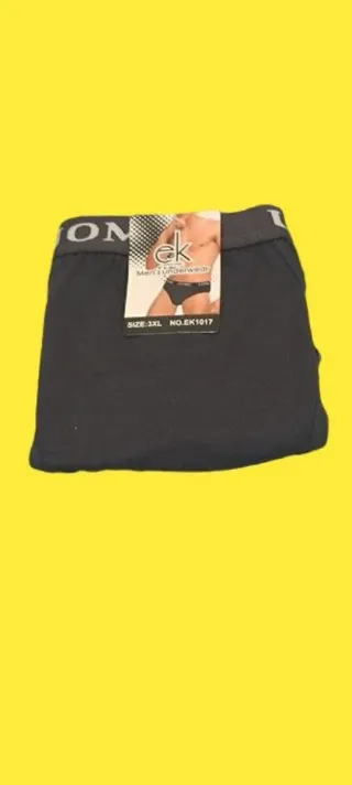 Pack 3 Calzoncillos Slip Uomo AlgodónTALLA 3XL