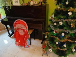 Mecedora/Sillita para Bebé Marca Brevi Italiana