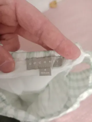 Vestido niña talla 4 coconut