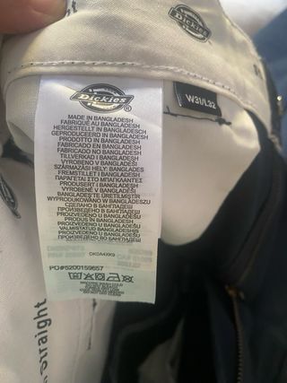 Pantalón Dickies Chino W31 Azul