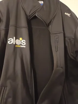 Chaqueta Softee Padel Negra Talla L