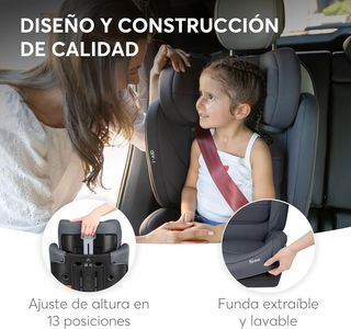 KikkaBoo Silla Coche Grupo 3 (15-36 kg, 100-150 cm