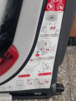 Silla de coche Chicco negra