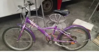 Bicicleta niña morada 5-7 años
