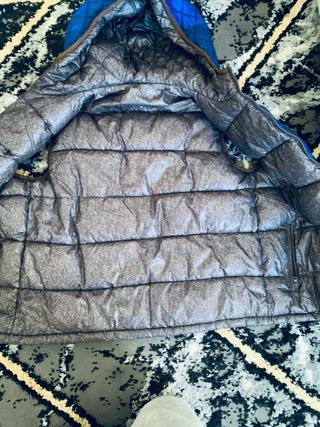 Chaleco reversible térmico azul y gris