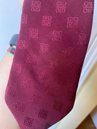 Corbata Loewe Vintage Roja