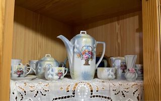 Juego de Tazas de Porcelana