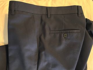 Traje de hombre azul