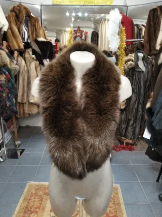 Collo in Volpe Marrone Scuro