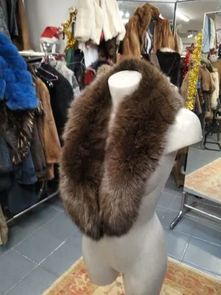 Collo in Volpe Marrone Scuro