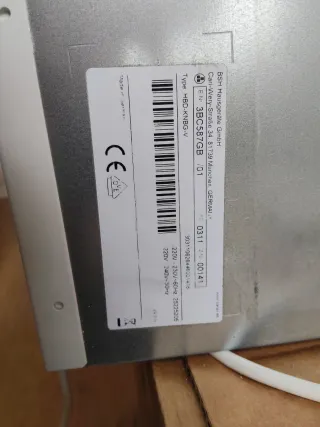 Campana extractora Balay 3BC587GB