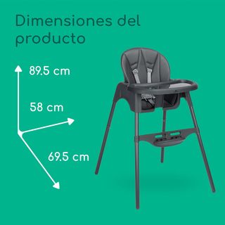 Bebeconfort Meely Plus, Trona Bebe 2 en 1, 6 meses