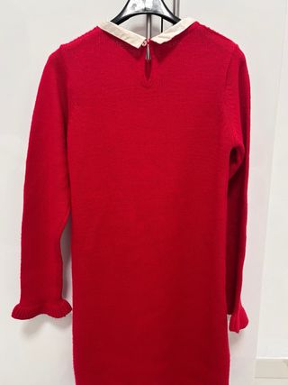 Vestido rojo para niñas de 13-14 años