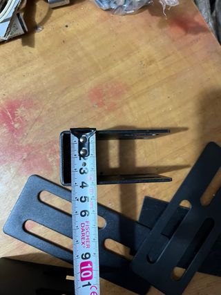 2 Soportes Metal Universales para Baúl