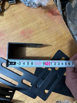 2 Soportes Metal Universales para Baúl