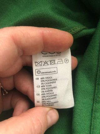 Soprabito COS misto lana verde