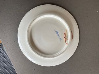 Platos Decorativos Azules