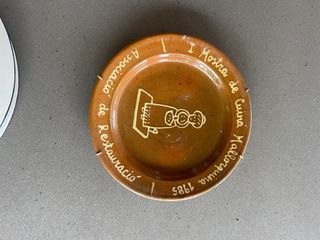 Platos Decorativos Azules