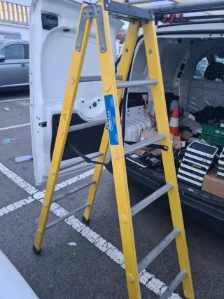 Escalera Tijera Fibra Vidrio