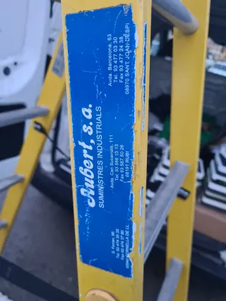 Escalera Tijera Fibra Vidrio