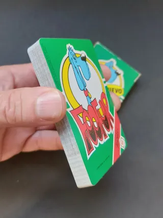 Baraja NUEVA. Juego Foofur. Cartas antiguas 80s!