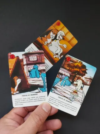 Baraja NUEVA. Juego Foofur. Cartas antiguas 80s!