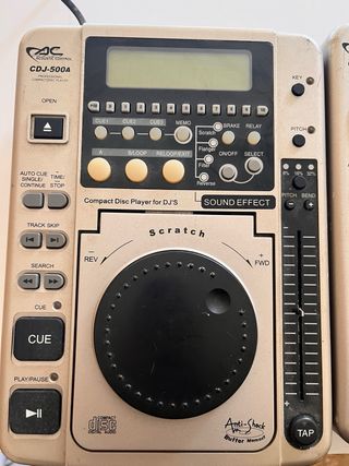 Acoustic Control CDJ-500A Reproductor CD DJ